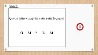 Psychotechnical tests: Alphabetical letter and words test.