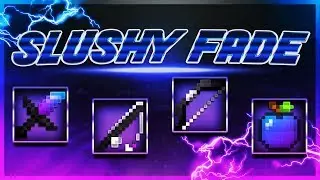 Minecraft: Slushy Fade 16x Blue PvP Texture Pack | 1.7/1.8/1.9 MC Purple Resource Pack