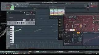 FL Studio, VFX Color/Envelope color mapping automation by F Keyboard controller