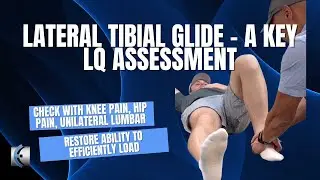 A Key Ankle and Lower Body Assessment - Knee Pain, Hip Pain with Squat, Runners Knee and LBP