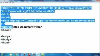 introduction to html5 in hindi
