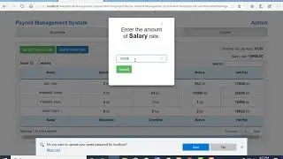 PHP Payroll Management System Project with Source Code