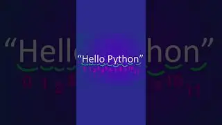 КАК работают ИНДЕКСЫ в Python (на примере строк)? 