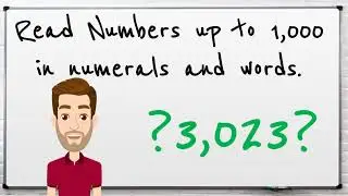 Year 3: Read Numbers up to 1000 in numerals and words