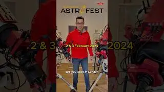 On February 2/3 we’ll exhibit at European Astrofest #astronomy and #telescope conference in London!