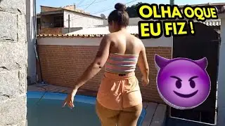naj ferreira 😈🔥 OLHA OQUE EU FIZ NA PISCINA!!