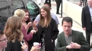 Dylan Minnette at Goosebumps Premiere at Regency Village Theatre in Westwood