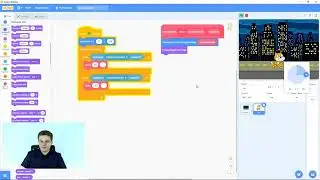 Уроки Scratch   Движущийся задний фон   Скроллинг фона для игры Платформер 1