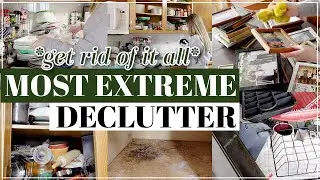 HOARDERS Extreme Declutter / THROWING EVERYTHING OUT 2024 / Decluttering, Organizing, & Cleaning!