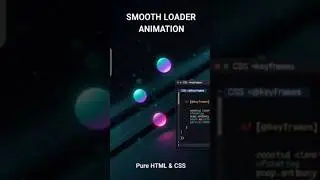 CSS Loading Animation In 30s!(HTML&CSS)🔥 