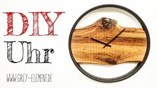 Build your own clock / upcycling clock DIY