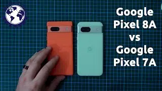 Google Pixel 8A vs Google Pixel 7A - Pixel A Series Comparison #madebygoogle #pixel8a #pixel7a