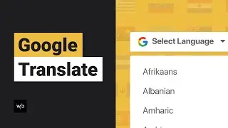Google Translate Widget | Tutorial by Without Code