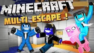 Minecraft: Multi Escape 1/3 - feat. MinecraftBremu (Słaby skill , Słaby komp)