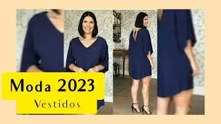 ELEGANTES VESTIDOS TUNICAS  2023 SENCILOS Y EN MODA PARA TODA PERSONA ,QUIERES VERTE Fashion 2023