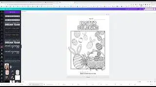 How to Create your Own Coloring Sheets with Canva