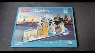 London 3D Puzzle By CubicFun Puzzles UK Build To Classical Music