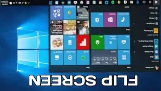 Laptop and Desktop Screen Rotation | Rotate Monitor Display 90 Degrees hindi