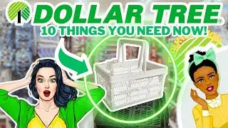 10 THINGS YOU NEED FROM DOLLAR TREE MARCH 2024 💸🌳🍀🐰