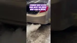 Toyota Camry White smoke 