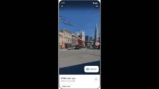 Google Maps Live View Demo