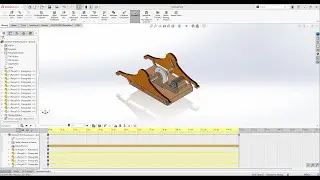 Walking Mechanism ANIMATION PROCESS #solidworks