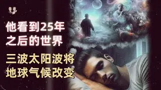 He saw a prophecy in his dream about 25 years in the future! Three solar waves will affect the earth