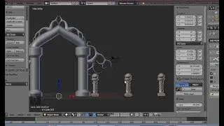 Fantasy 3d model create Blender tutorial // Blender ATX