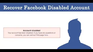 how to enable/recover A disable Facebook account