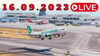 LIVE From Madeira Island Airport 16.09.2023
