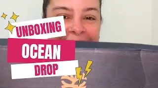Unboxing de suplementos da Ocean Drop