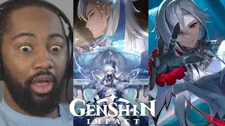 Anime Fan Reacts to EVERY Genshin Impact Version Trailer (Fontaine)