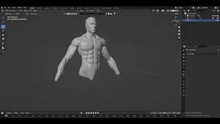 Sculpting Male Character In Blender- Arm