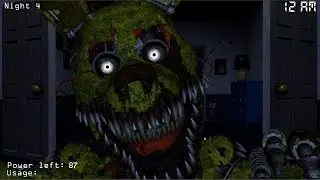 Nightmare Springtrap In FNaF 4! (Watch Your Nightmares Mod)