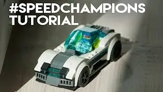 how to build LEGO SPEED CHAMPIONS super car moc. Free Tutorial!