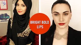Bright Bold Lips | How I Wear It (Amenakin & Ruby Golani) // I love makeup.
