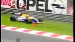 1992-Spa-Ricardo Patrese Crash