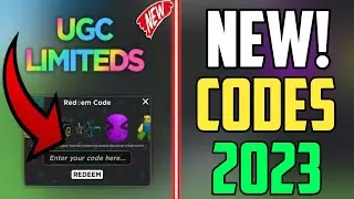 *ALL NEW* UGC LIMITED CODES 2023 !! ROBLOX PROMO CODES 2023!