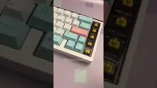 changing my keyset to match my nails asmr 