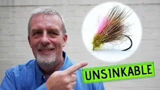 Fly Tying - How to tie the 'Unsinkable' Sedge #16 for Fly Fishing for Trout
