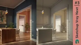 Sketchup Vray Next Interior #3