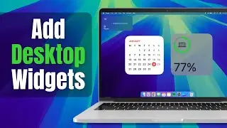 How to Add Widgets to Your Desktop on a Macbook