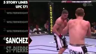 UFC 171 preview 5 story lines to watch