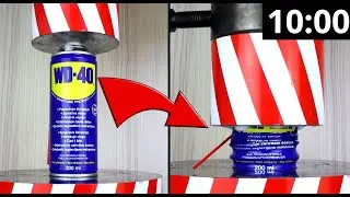 #2 satisfying video. Hydraulic Press |SMR| (10 minutes countdown)