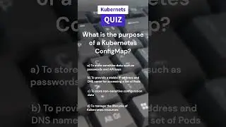 Quiz Time: How Well Do You Really Know Kubernetes ConfigMaps? #kubernetes #study #cka #ckad #k8s