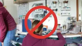 STOP organizing your craftroom ... Try THIS instead!