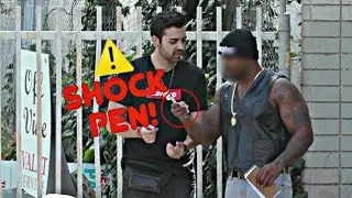 #prank #electricshock #arrested TOP 3 ElECTRIC SHOCK PEN PRANK