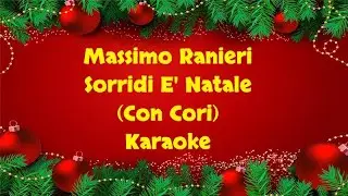 Massimo Ranieri - Sorridi E' Natale (Con Cori) Karaoke (Versione Italia Karaoke)