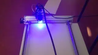 Setup the laser engraver....
