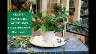 Foraging Your Next Centerpiece: Using Plants in Your Yard to Create a Beautiful Arrangement